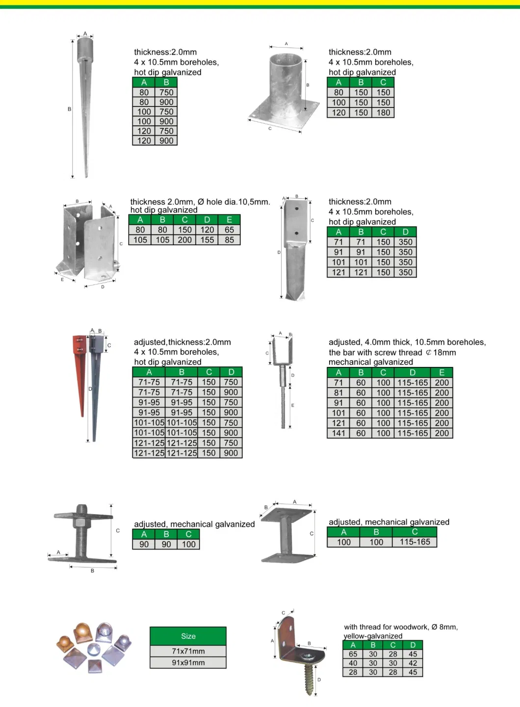 Factory New Design Steel Earth Anchor Installation in Ground Spike